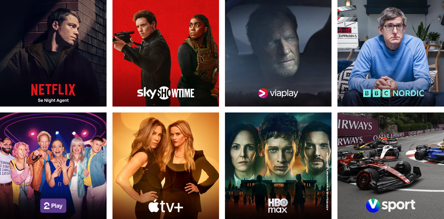 Strømmetjenester i T-We