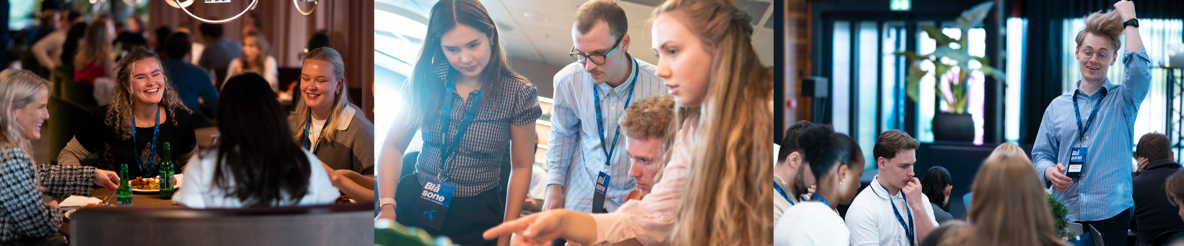 Blå sone 2025 deltakere studenter