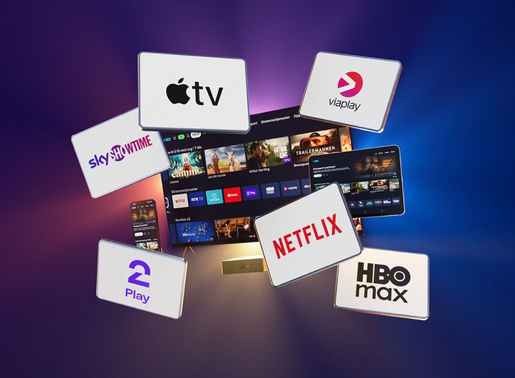 Strømmetjenester i T-We