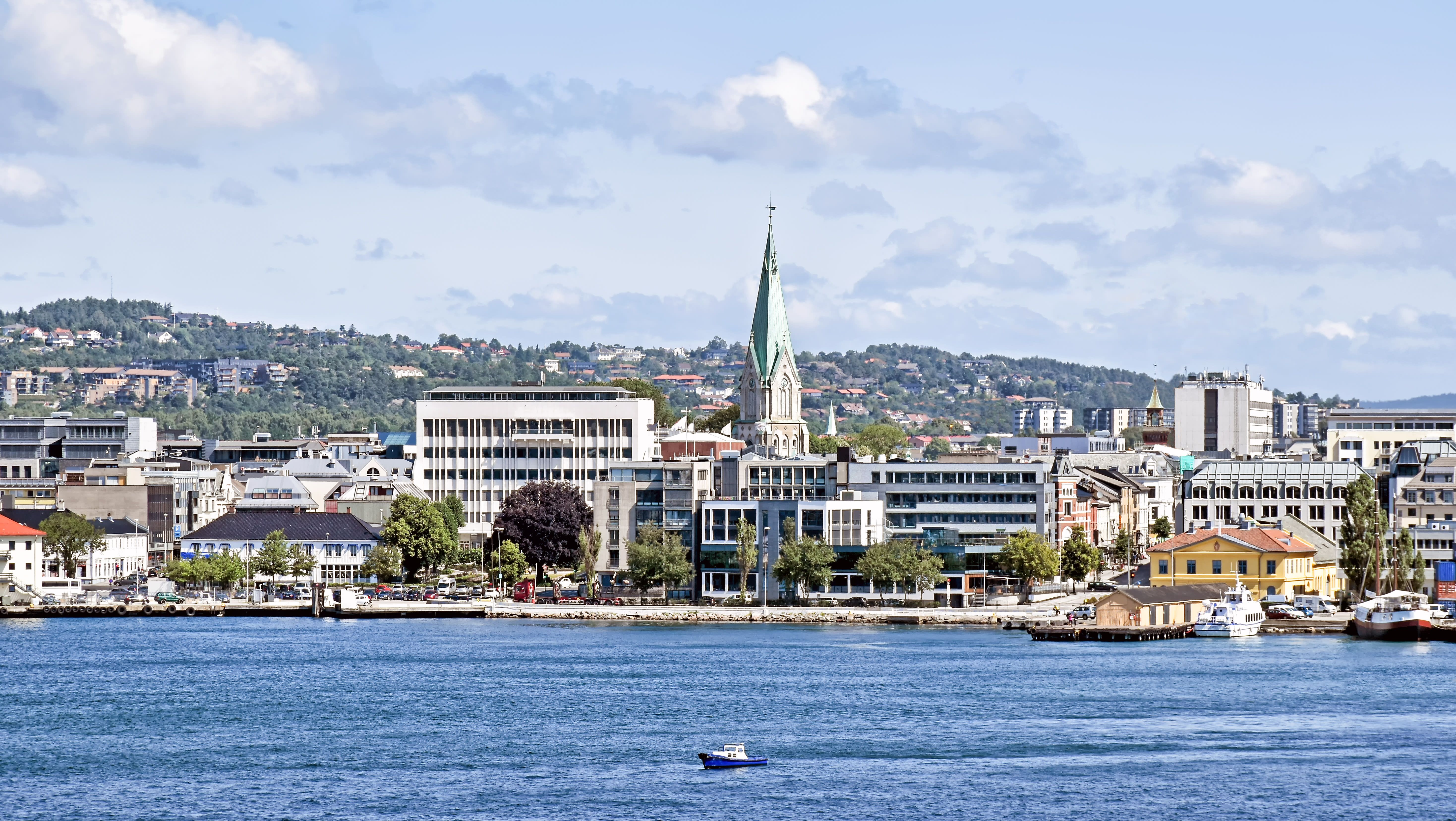 Telenor åpnet den aller første 5G-basestasjonen i Kristiansand mandag.