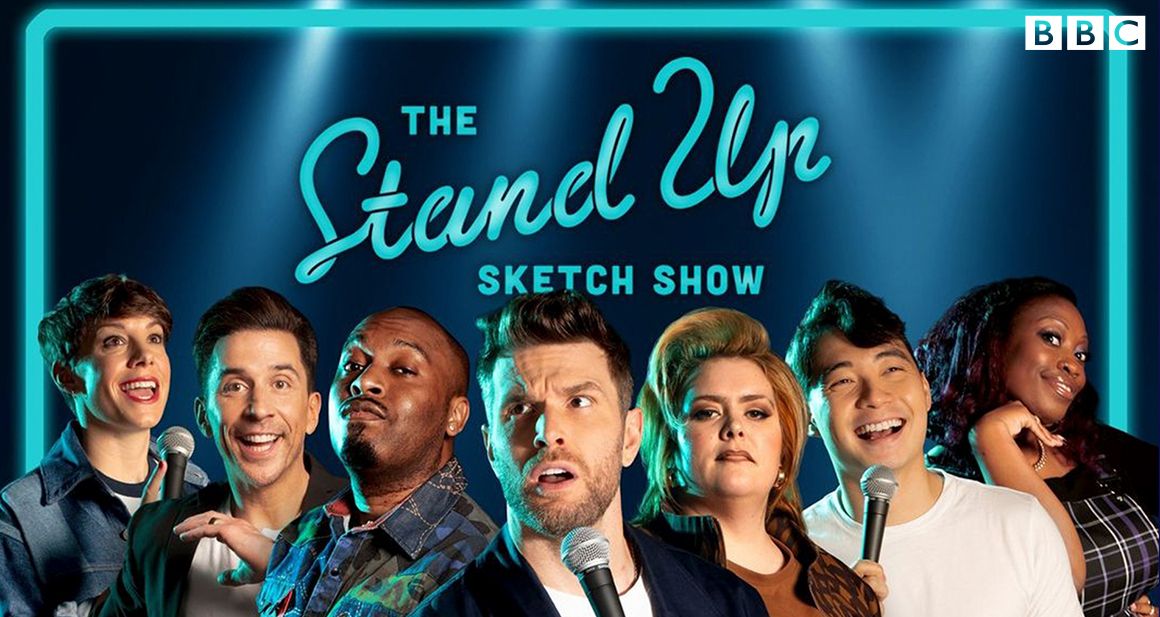 Bilde fra The Stand Up Sketch Show fra BBC-arkivet.