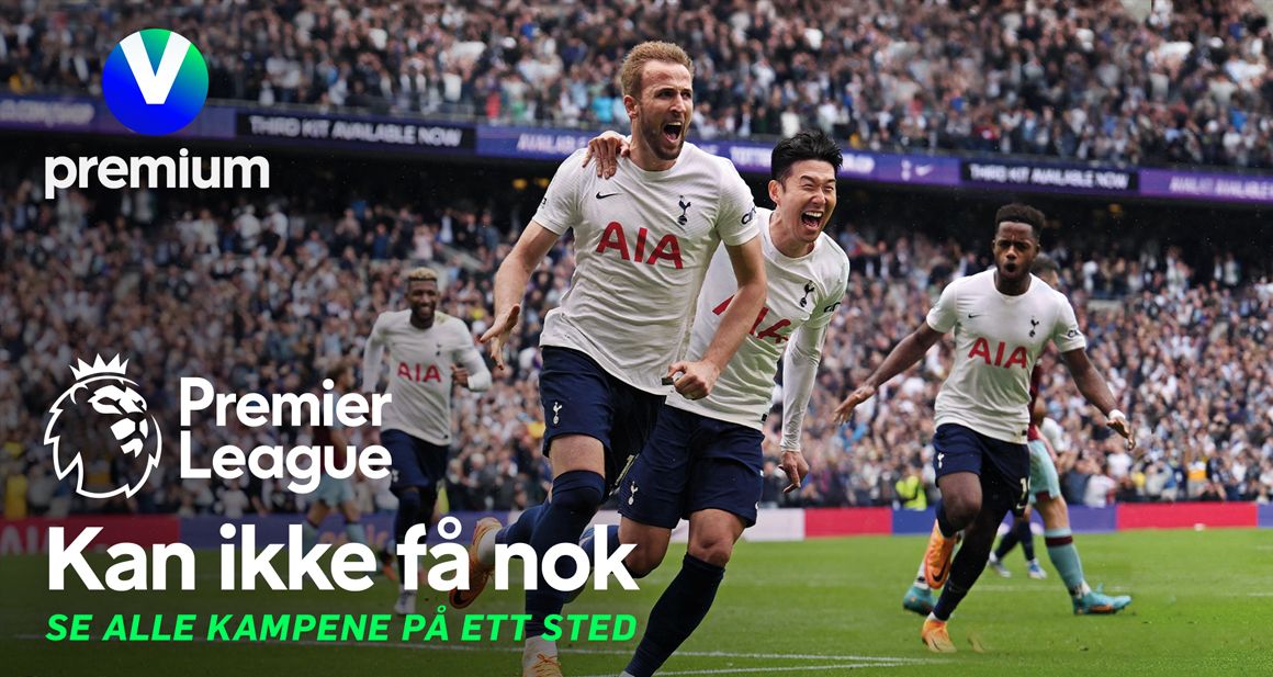 Bilde fra Tottenham-kamp på V premium.