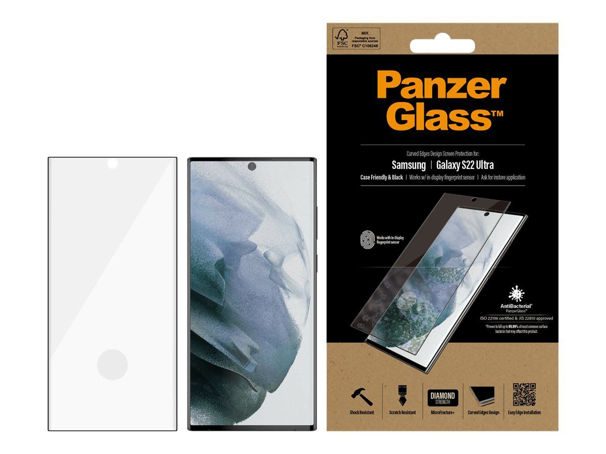 PanzerGlass Kurvet Galaxy S22 Ultra