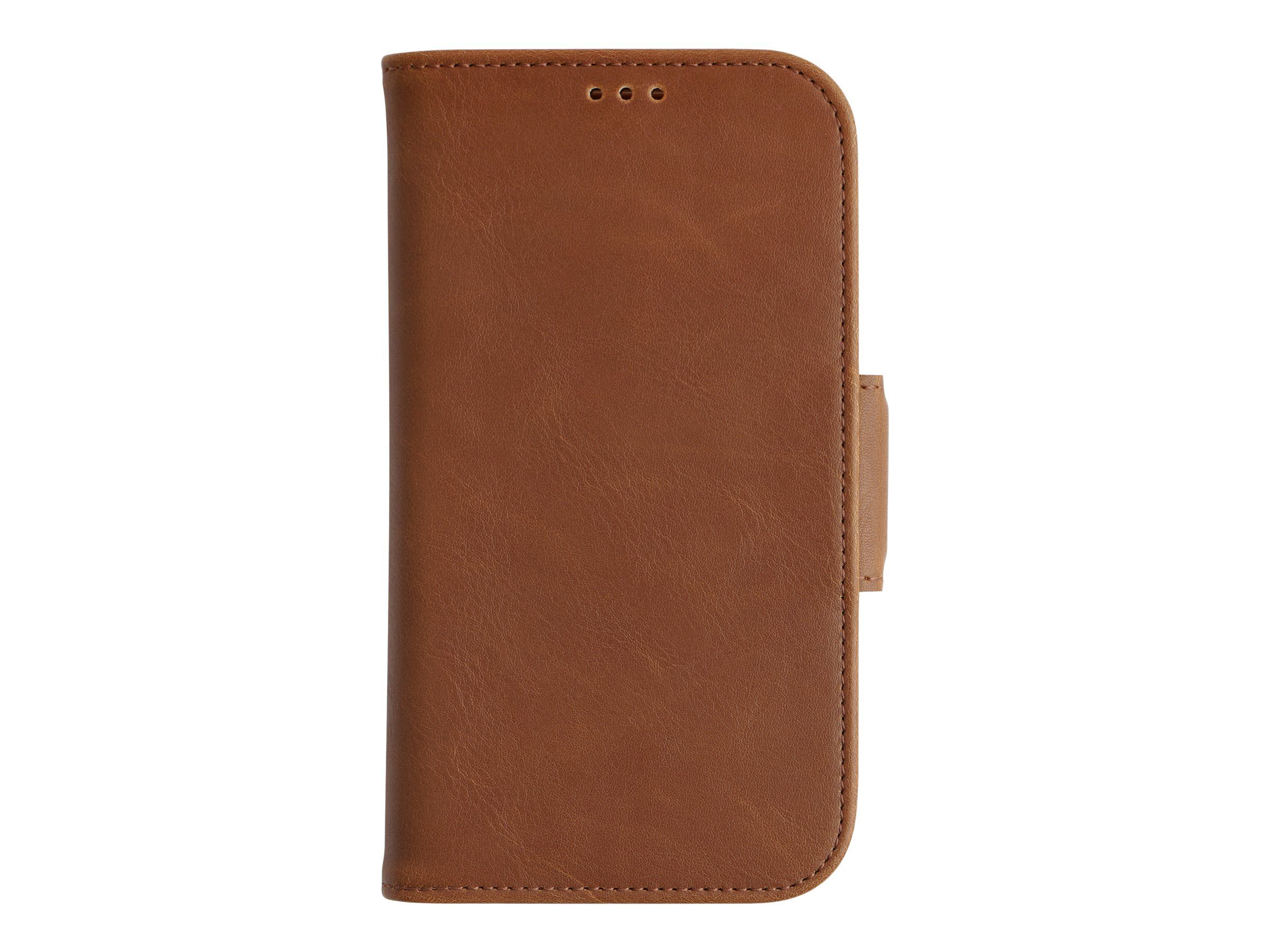 KEY Nordfjord Wallet iPhone 13 Mini, brun