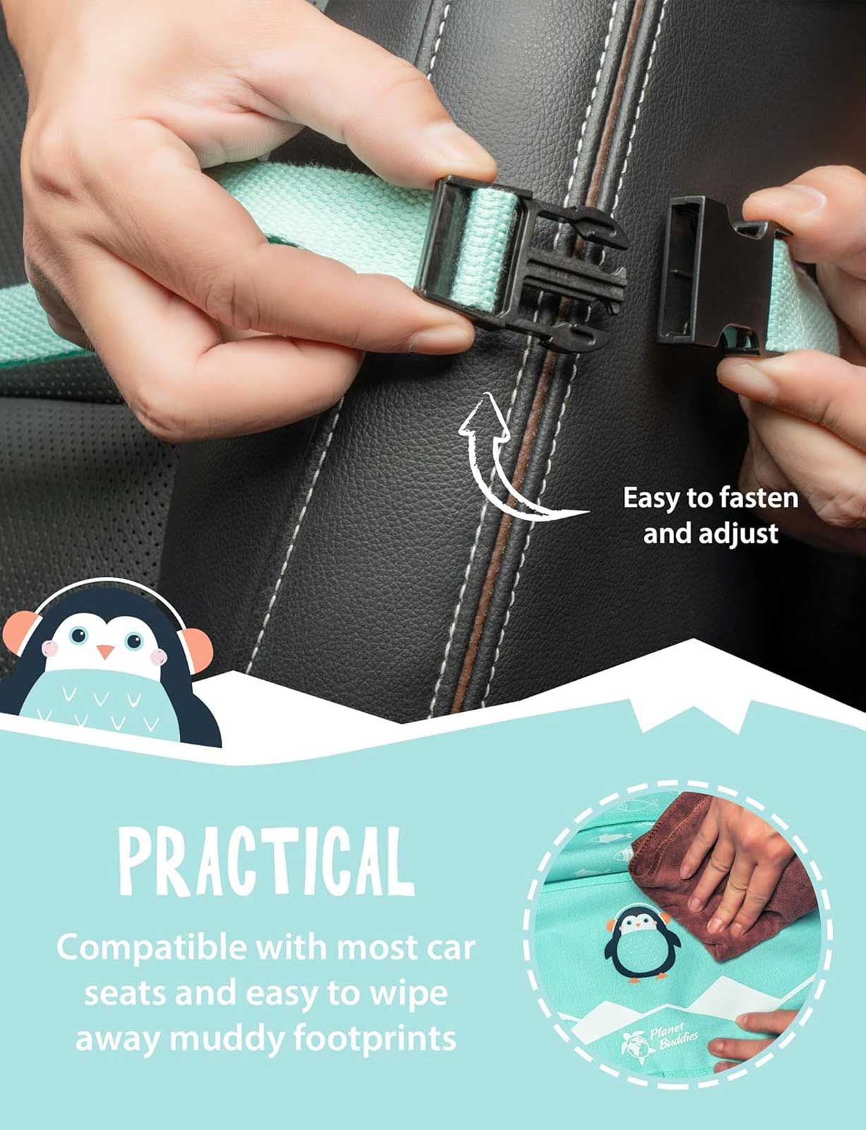 Planet Buddies car organiser penguin