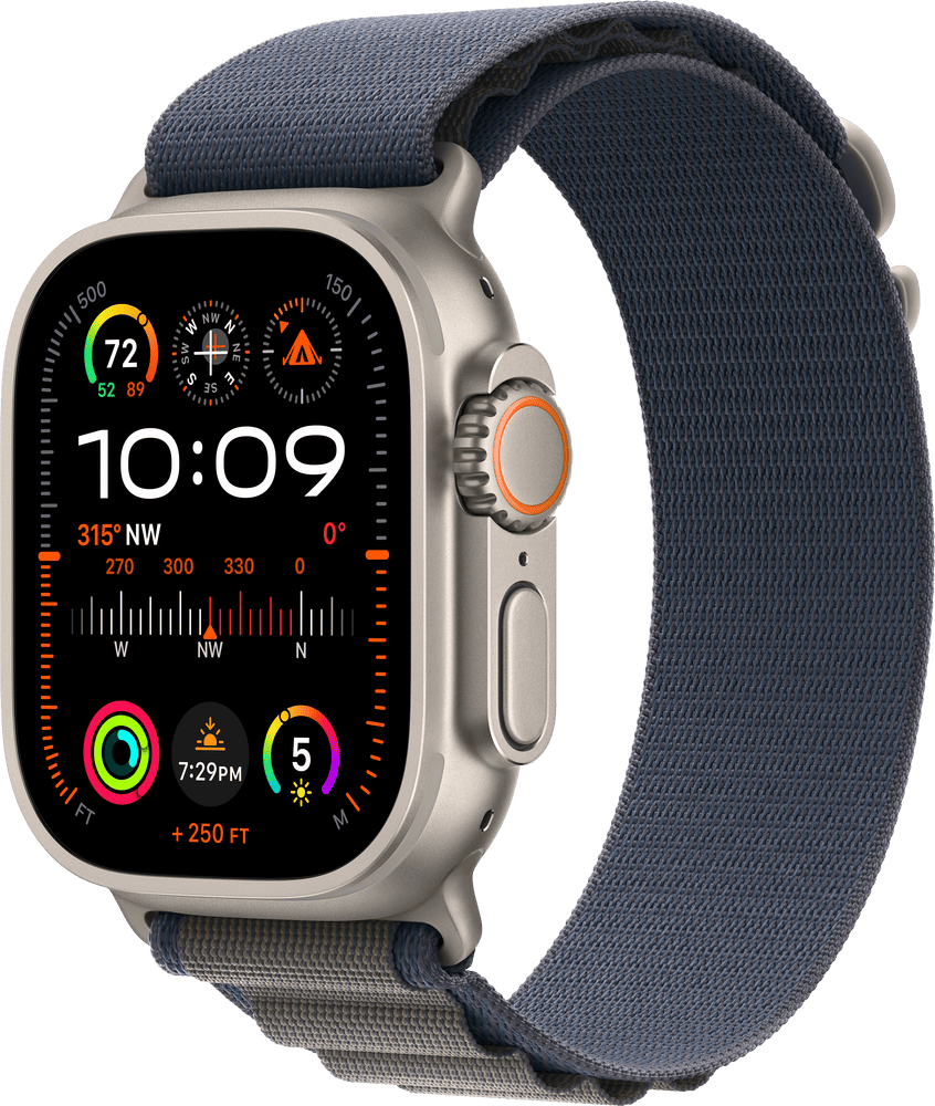 Apple Watch Ultra 2 Alpine Loop blå