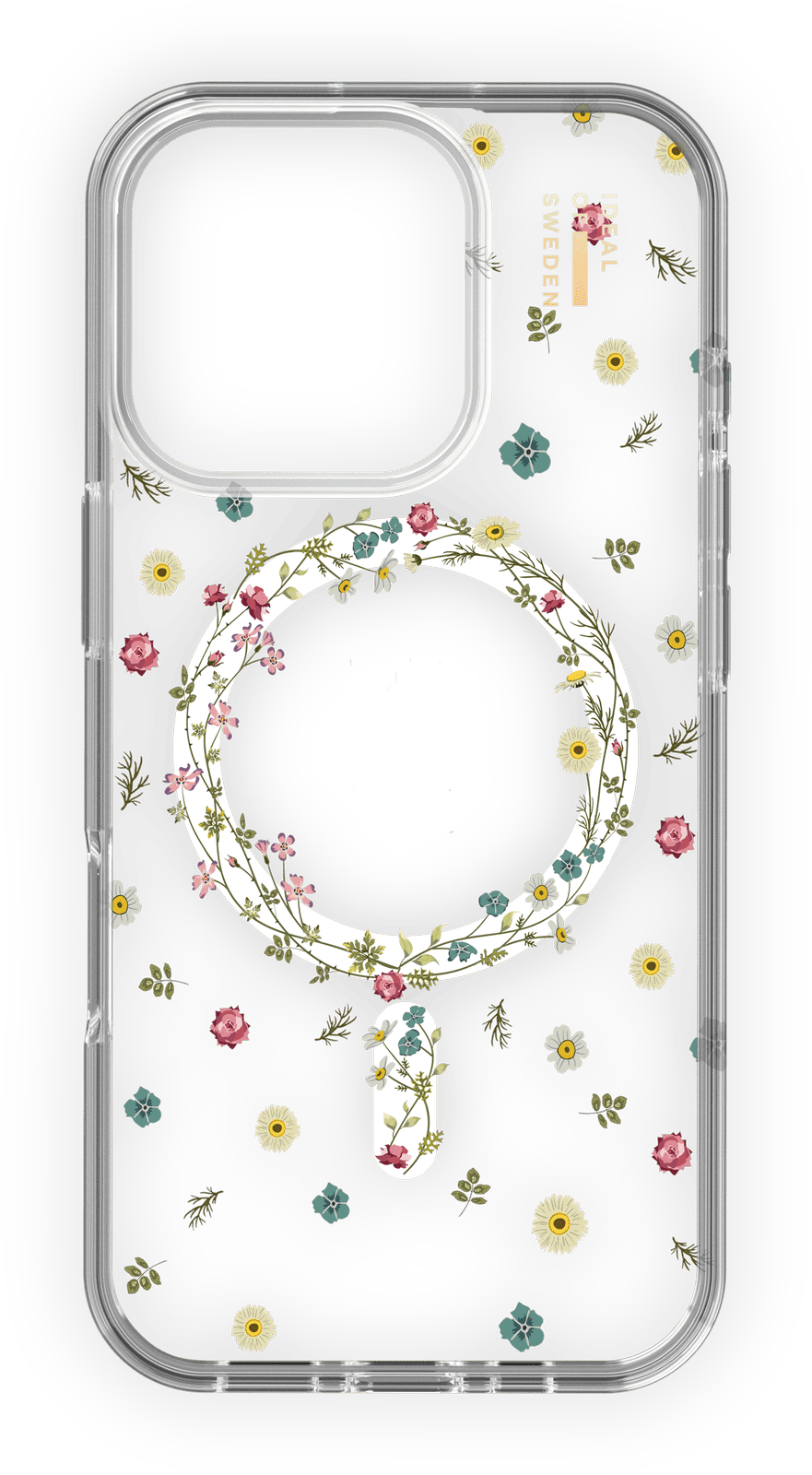 iDeal MagSafe Clear Case iPhone 16 pro max petite floral