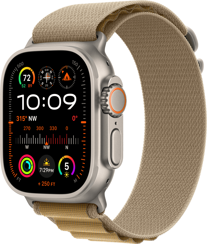 Apple Watch Ultra 2 Alpine Loop naturlig titan