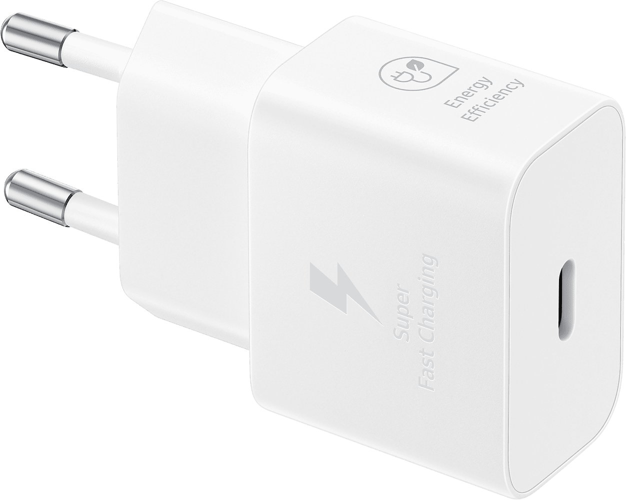 Samsung GaN 25W USB-C-lader hvit