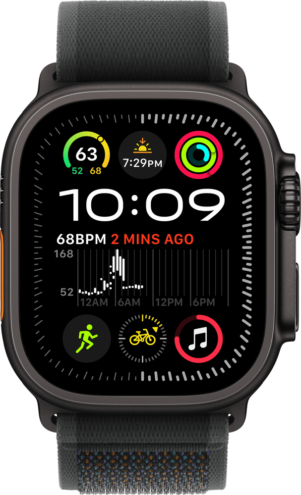 Apple Watch Ultra 2 Trail Loop svart titan