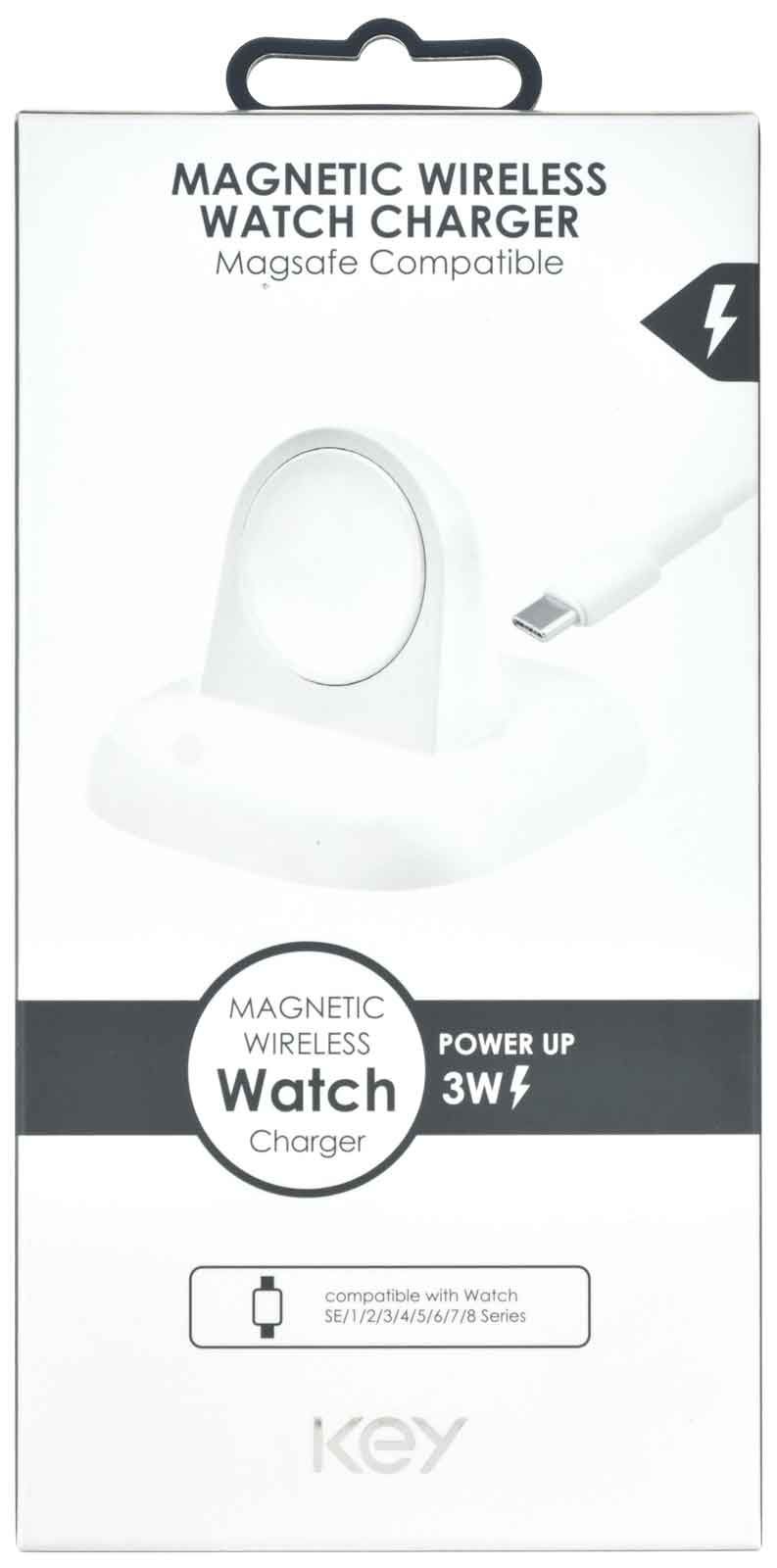 KEY Power Watch Stand hvit