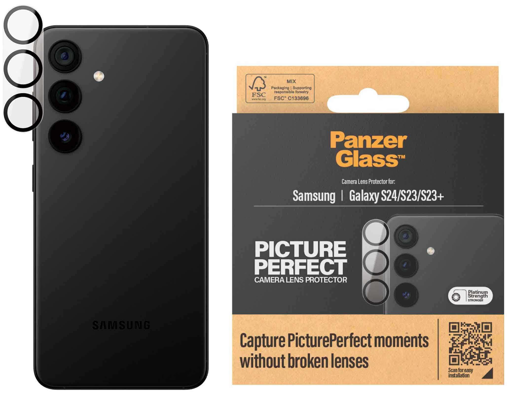 PanzerGlass Camera Protector Galaxy S24 klar