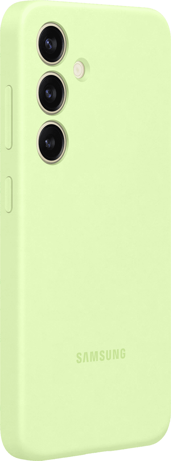 Samsung silikondeksel Galaxy S24 light green