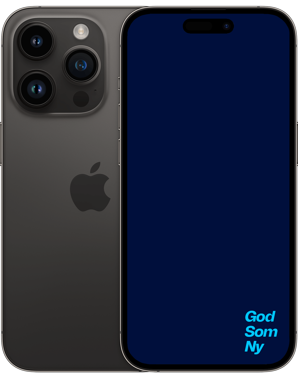 GSN iPhone 14 Pro stellarsvart