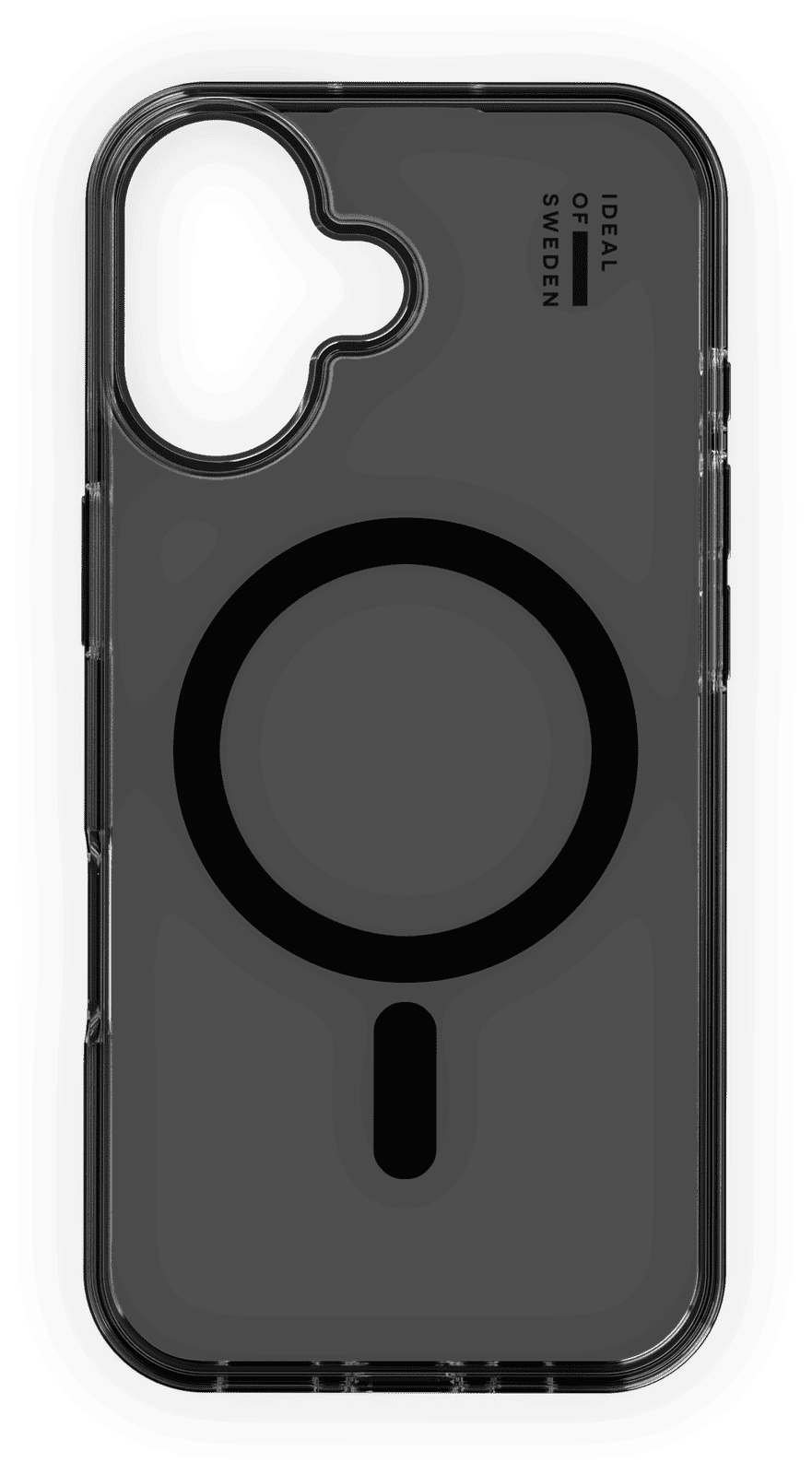 iDeal MagSafe Clear Case iPhone 16 tinted black