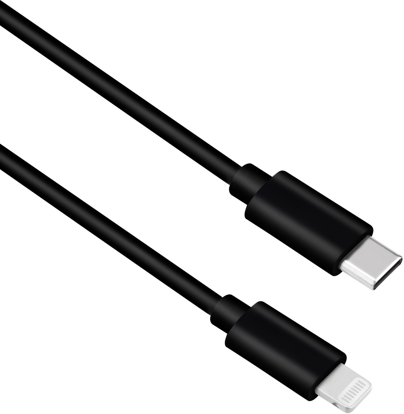 KEY USB-C til Lightning 1m svart