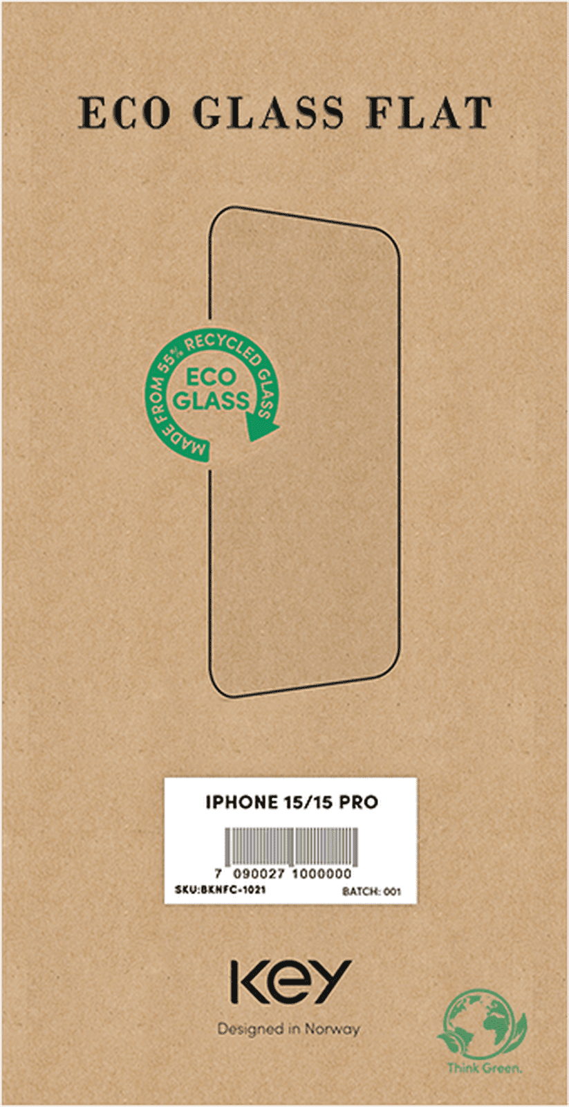 KEY ECO iPhone 15, 15 Pro