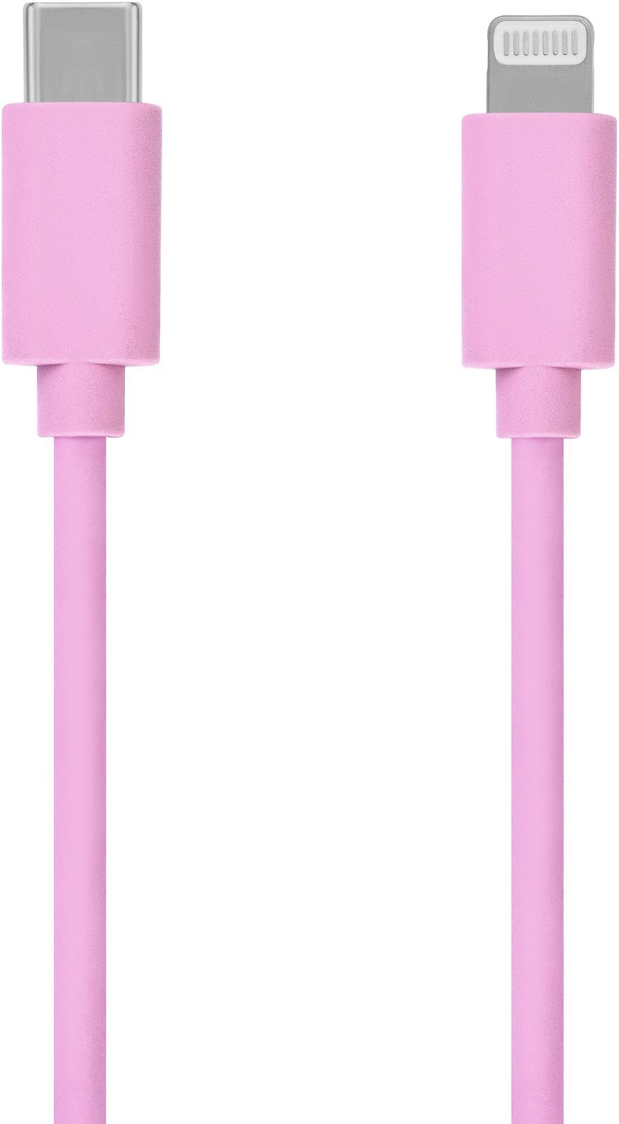 KEY USB-C til Lightning 1m rosa