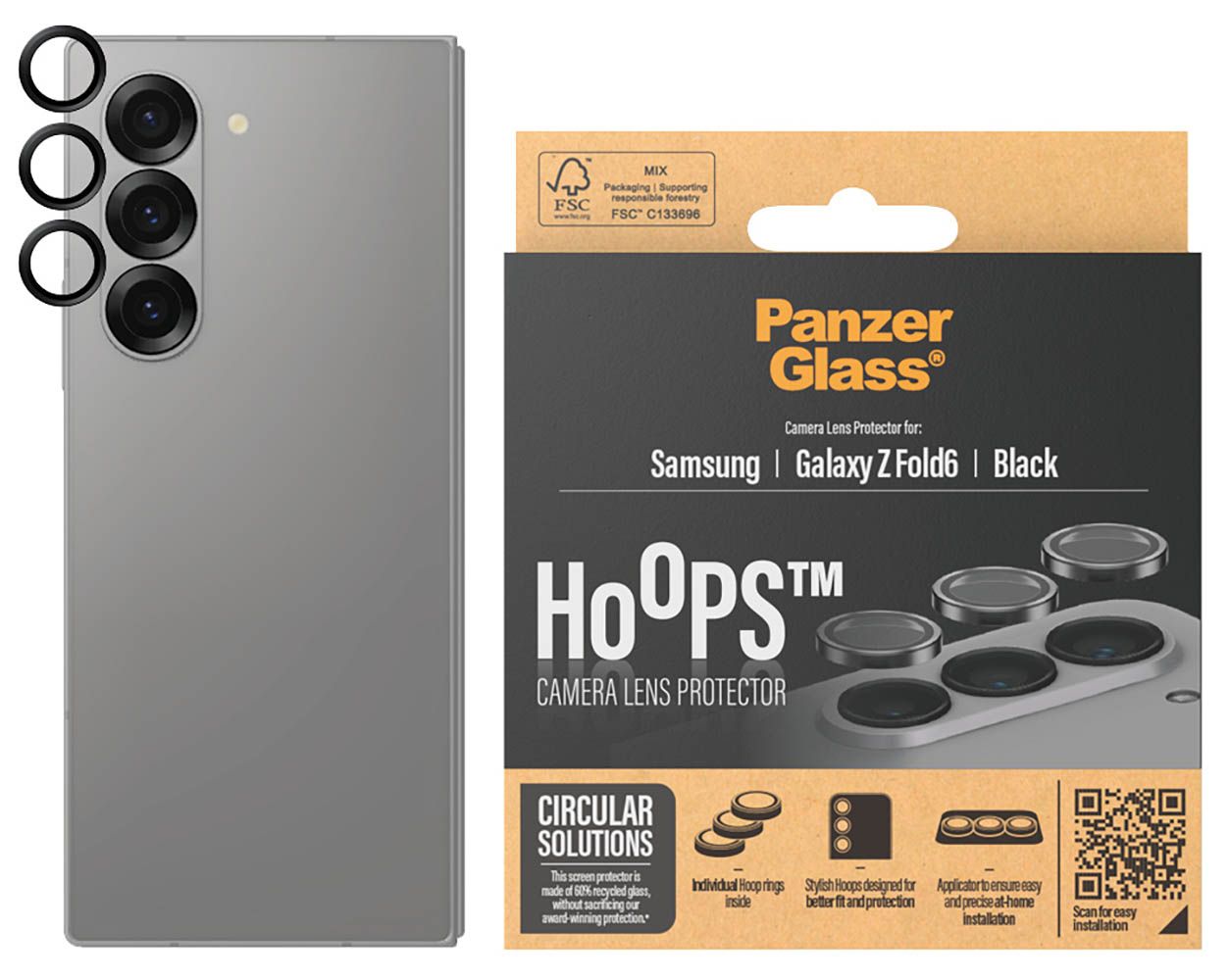 PanzerGlass Camera Hoops Galaxy Z Fold6