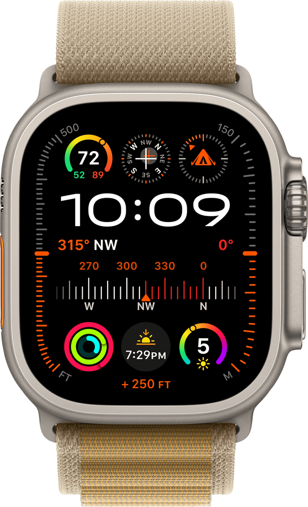 Apple Watch Ultra 2 Alpine Loop naturlig titan