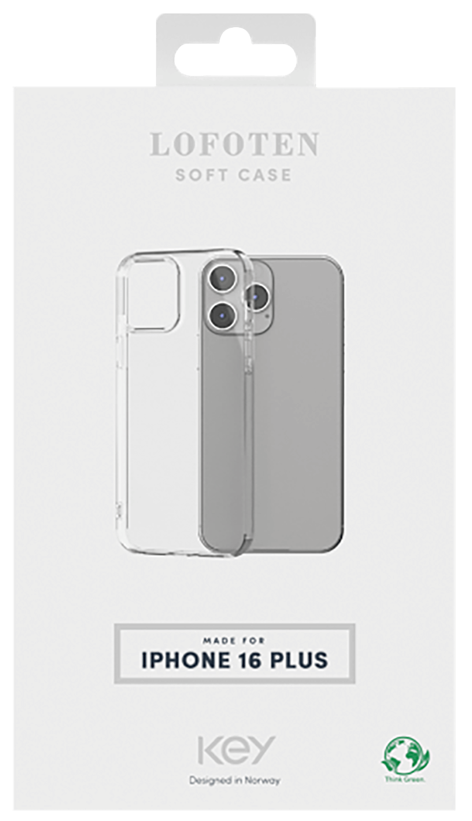 KEY Lofoten Soft Case iPhone 16 Plus