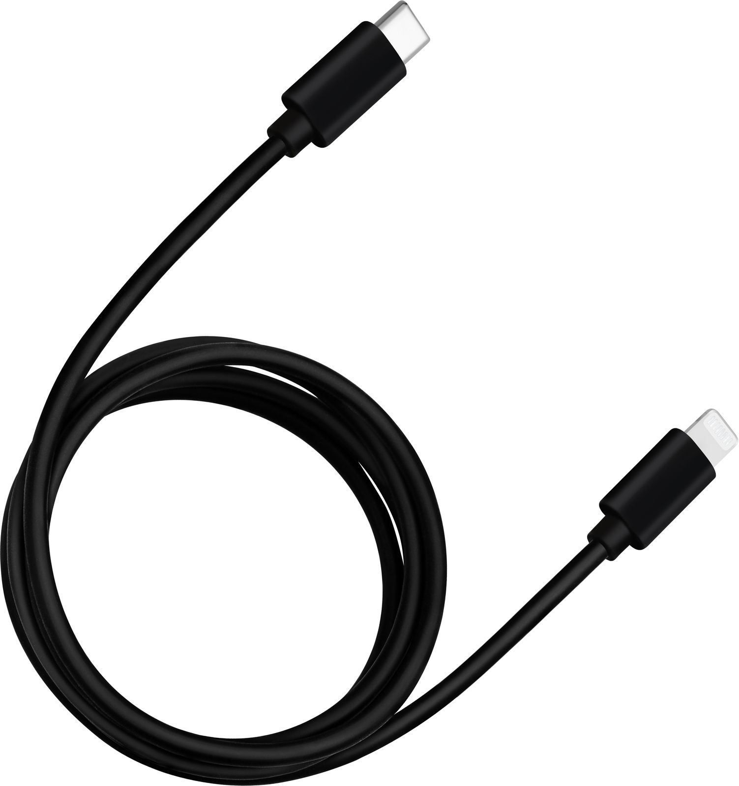 KEY USB-C til Lightning 1m svart