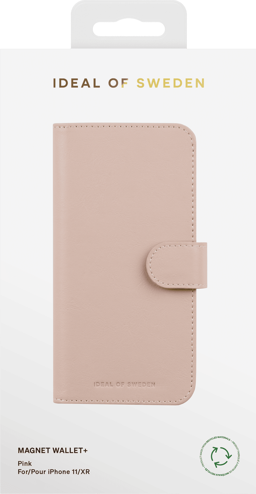 iDeal Magnet Wallet iPhone 11/XR rosa