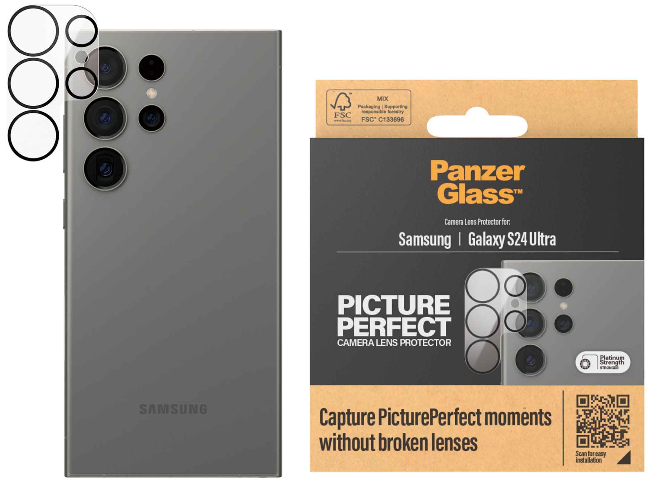 PanzerGlass Camera Protector Galaxy S24 Ultra