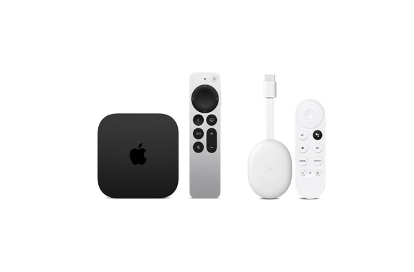 Apple TV og Google TV