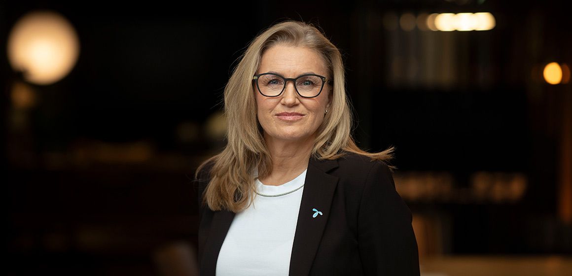 Else Karin Uggedal, ansvarlig for Telenor Norges samhandlingsløsninger.