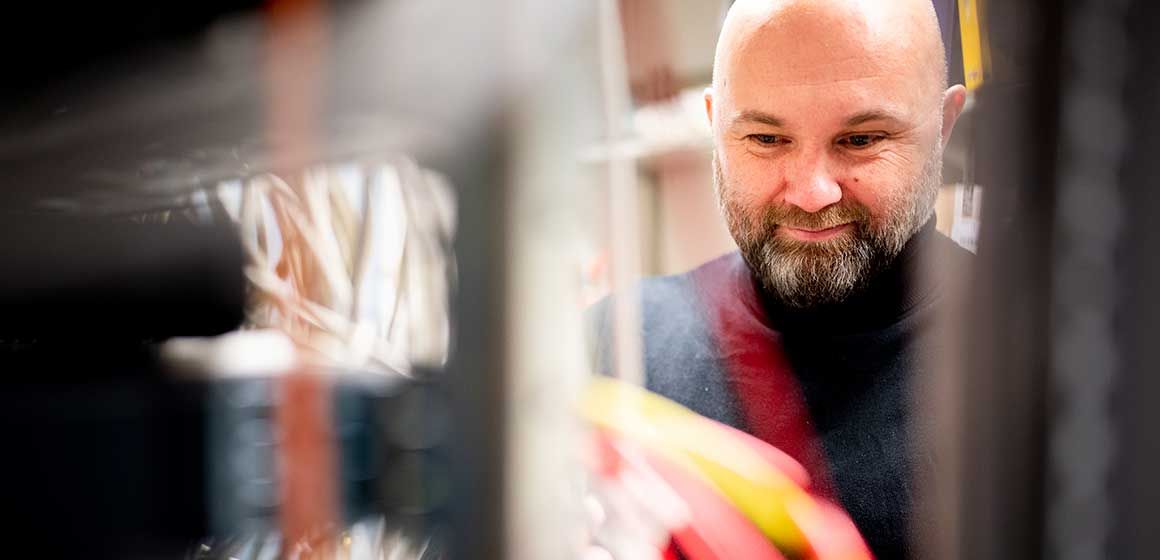 Aktuelt om nettverk - IT-sjef Øyvin Domaas i I.K. Lykke