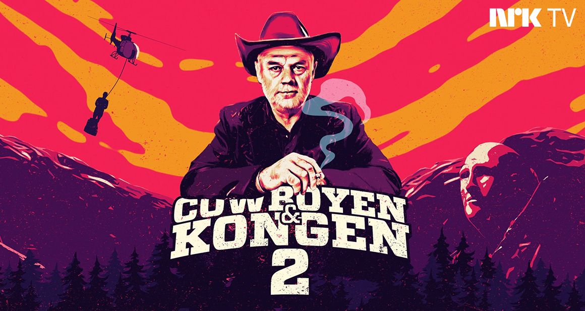 Bilde av Cowboyen og Kongen på NRK TV.