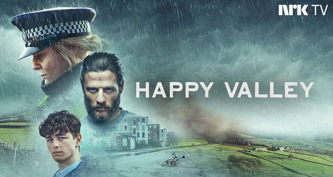 Bilde fra Happy Valley på NRK TV.