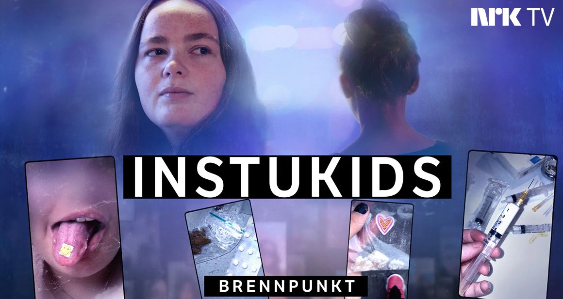 Bilde fra Brennpunkt: Instukids på NRK TV.