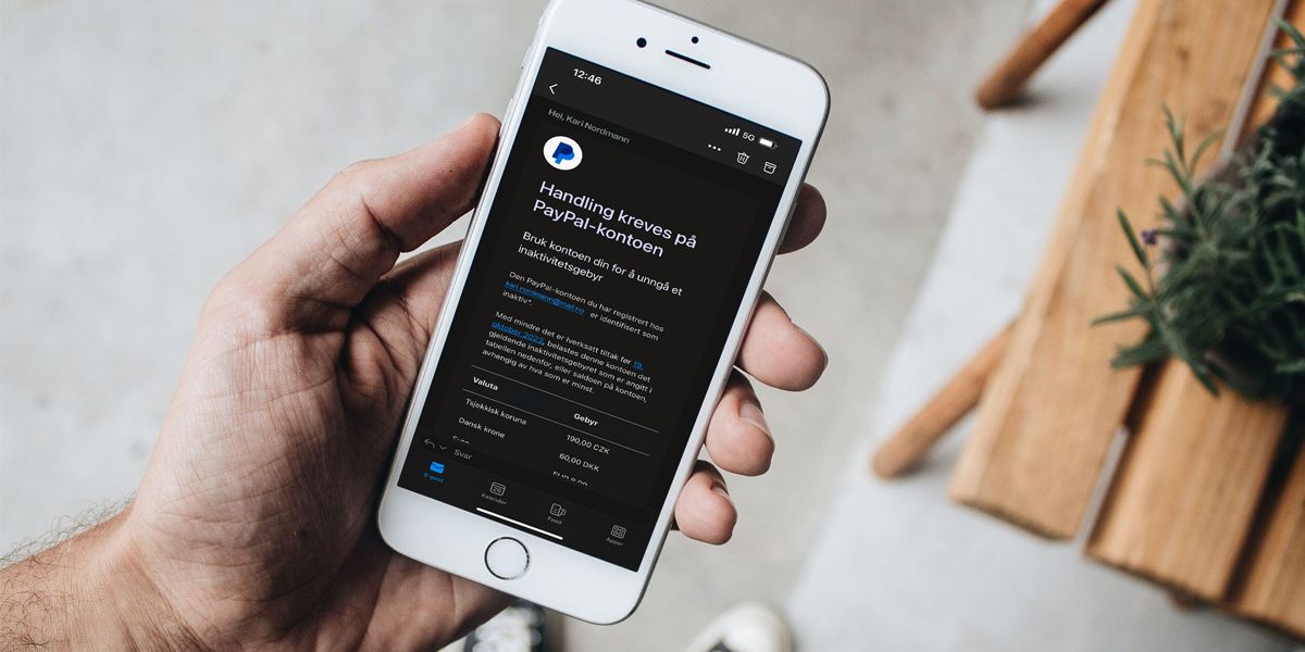 Slik unngår du inaktivitetsgebyr fra PayPal