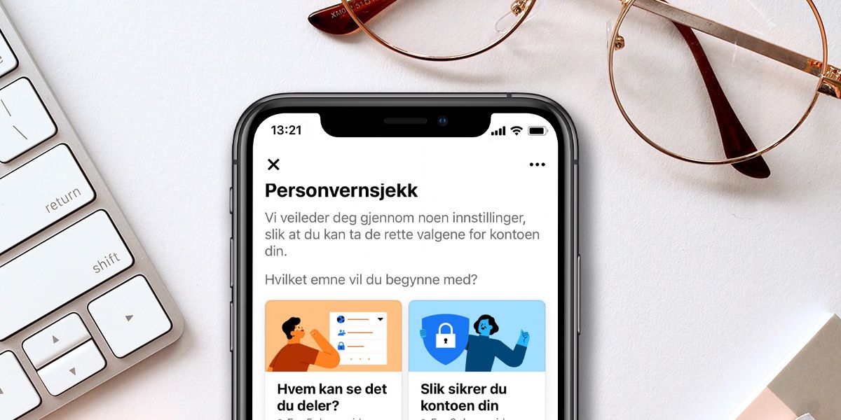 Slik sjekker du personvern på Facebook