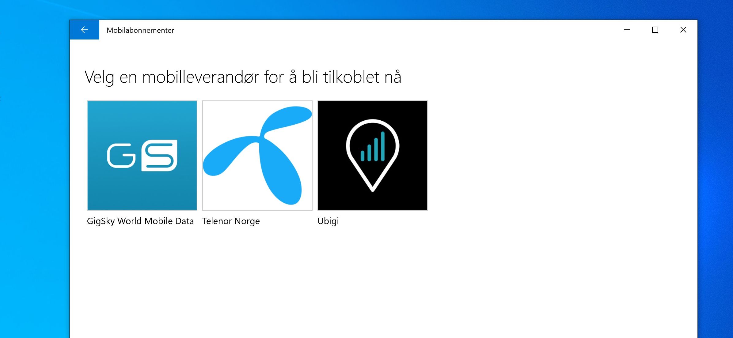 Telenor og Microsoft lanserer eSIM til PC