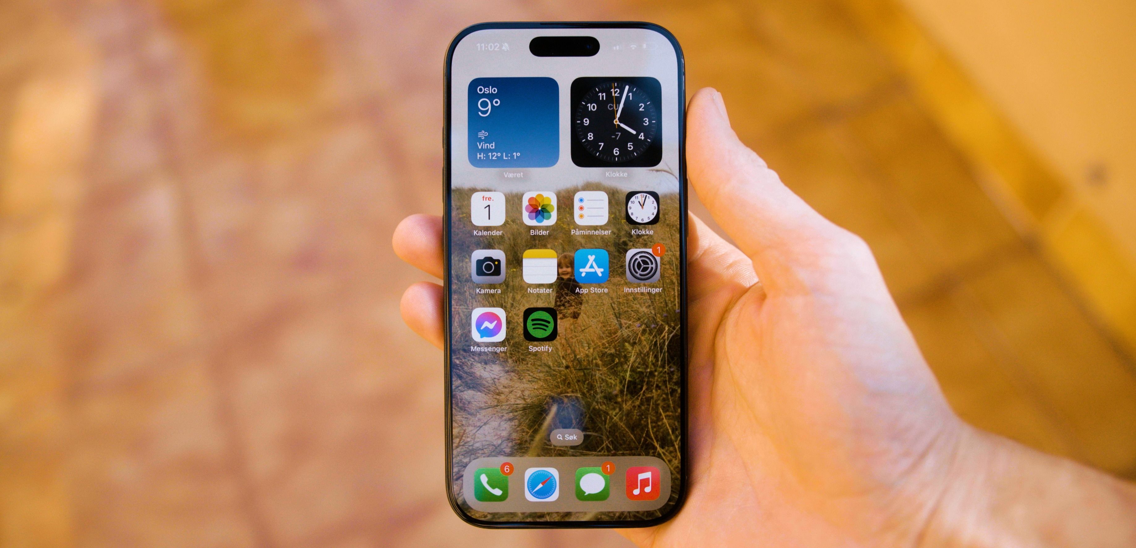 Test: iPhone 16 Pro har tynnere rammer