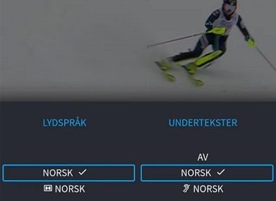 Teksting for hørselshemmede - norsk tekst