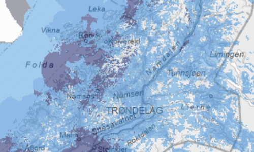 5G Norge: Telenors dekningskart