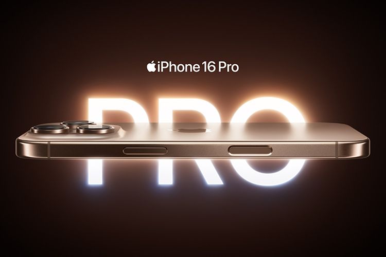 visning av iPhone 16 Pro 