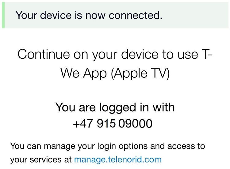 tilkobling airplay - t-we apple tv