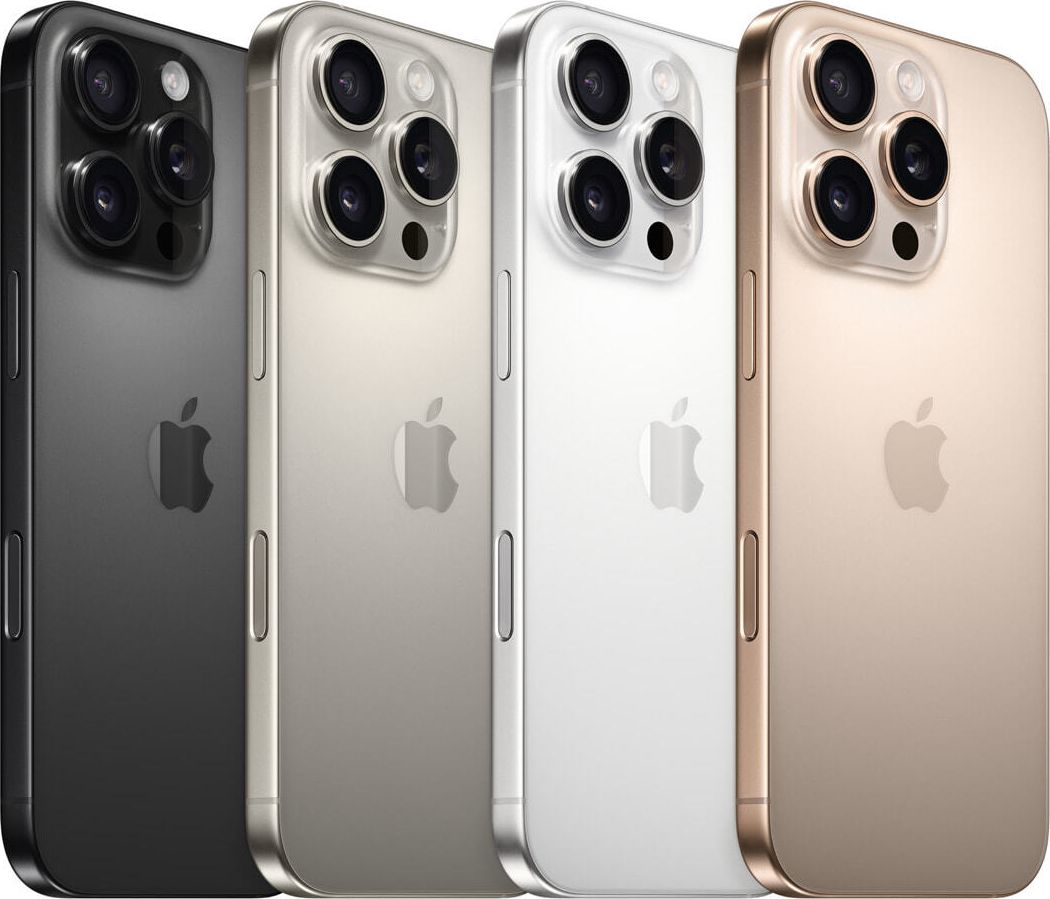 Apple iPhone 16 Pro/16 Pro Max lineup