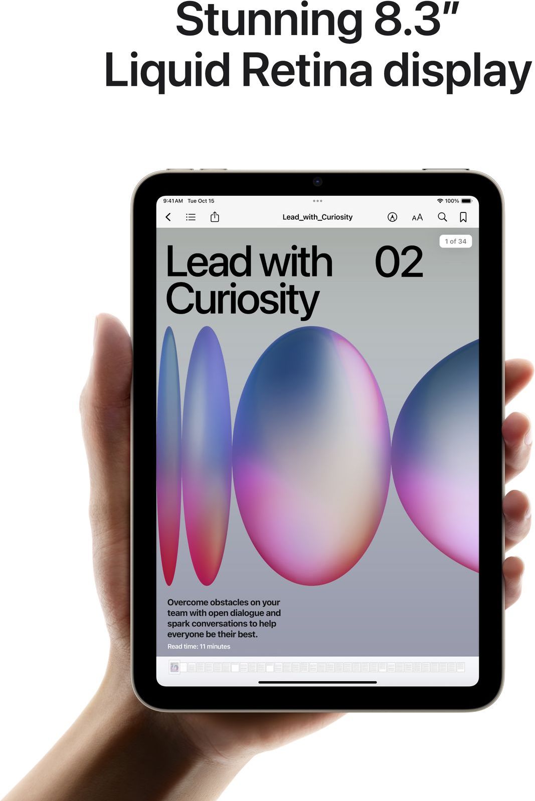 Apple iPad Mini 2024 5G stellargrå